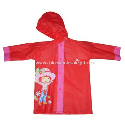 PVC Kids Rain Jacket