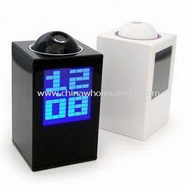 Jam Alarm ABS bahan LCD