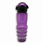 BPA Free Plastic Water Bottle with Flip Over Lid