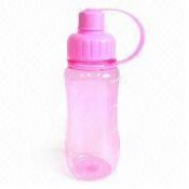 Bottiglia di sport plastica traslucida con beccuccio Push/Pull images
