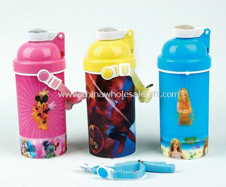 plastic children water bottle