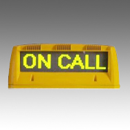 Single line display 4-7 English letters LED Taxi Sign