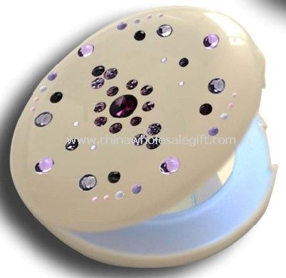 Compact Make-up Mirror with LED lights