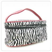 Fashion cosmetic bag with mirror images