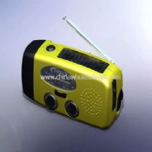 Solar and Hand-Crank Radio Flashlight images