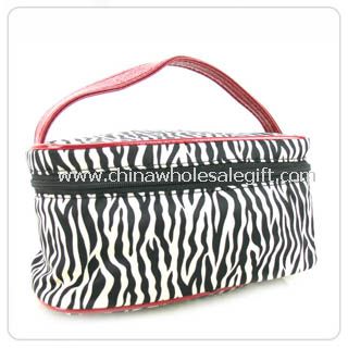 Fashion cosmetic bag with mirror