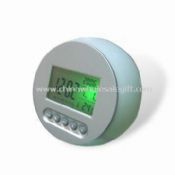 Plastica orologio LCD colore cangiante con stazione meteo images