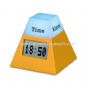 Color Changing LCD Plastic Clock small picture