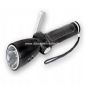 Crank Dynamo & Solar Flashlight with Radio and Mobilephone Charger small picture