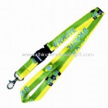 Polyester Lanyard with Heat Transfer images