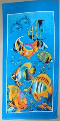 100% Cotton Printed Beach Towels