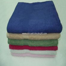 Serviette de bain de Terry de boucle solide images