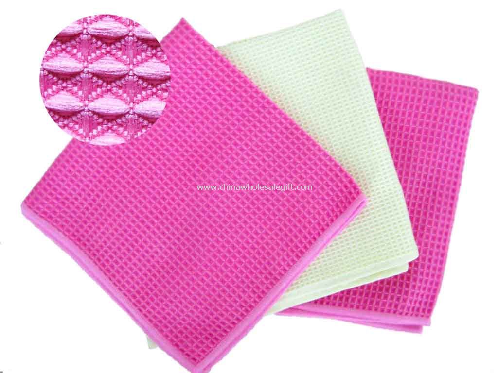 Microfiber Waffle Cleaning Towel