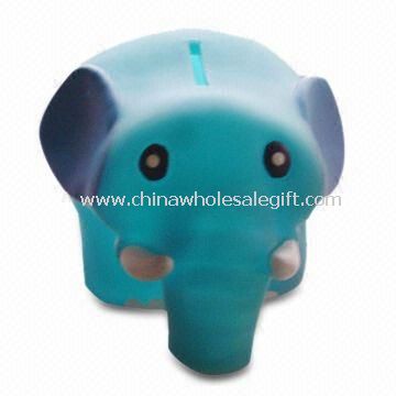 Plastic Coin Bank for Home Decoration