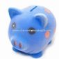 Plastic Fuzzy Pig Savings Bank small picture