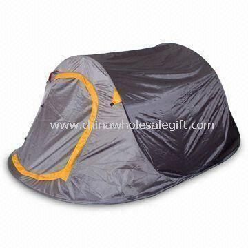 Camping Tent with 190T Polyester and Water-resistant PU