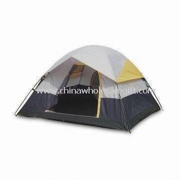 Dome Tent Made of Polyester 190T PU Fly