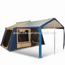 Family Tent with Electro Galvanized Steel Pipe Poles images