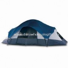 Two-layer Family Tent Made of Polyester Taffeta and Fiberglass images