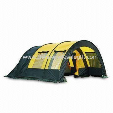 Family Tent Made of Polyester 190T PU Fly