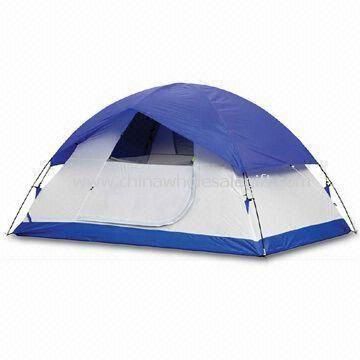 Family Tent Made of Polyester Taffeta with Two Layers