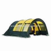 Keluarga tenda terbuat dari poliester 190T PU terbang images