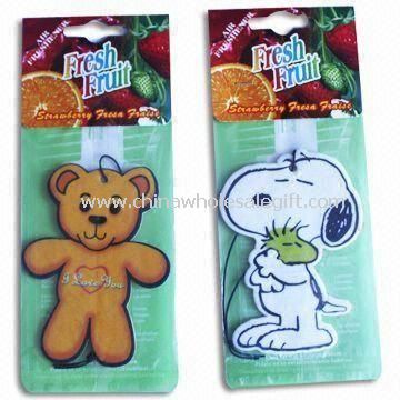 Paper Air Freshener in Various Scents/Shapes