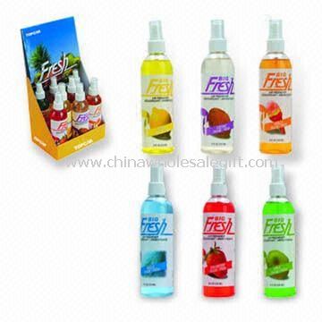 Spray Air Fresheners in Various Fragrance