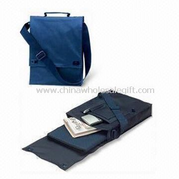 Conference Bag with Adjustable Shoulder Strap and Two Pen Holders