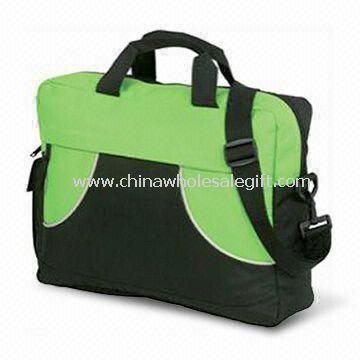 Conference Bag with Adjustable Shoulder Strap Phone Pouch and Front Zipper Pocket