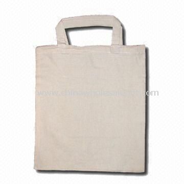 Cotton Calico Shopping Bag with Full Color Printing