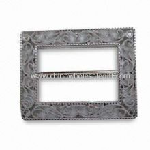 Belt Buckle with Rhinestone Inlaid images