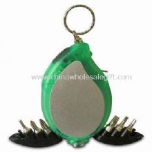 Mini Tool Kit/Set/Pocket Screwdriver with Keychain LED Light and Tape images