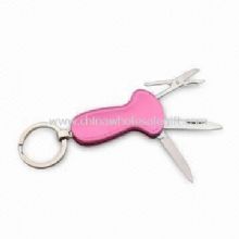 Outil polyvalent comprend couteau lame ciseaux Keyring et lame images