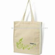 Calico Shopping Bag with Full Color Printing Made of Cotton images