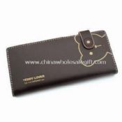 Customized Logos Womens Leather Wallet images