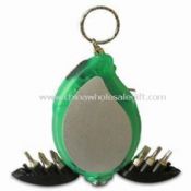 Mini Tool Kit/Set/Pocket Screwdriver with Keychain LED Light and Tape images