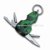 Multifunctional Keychain Pocket Tool with LED Torch and Anodized Aluminum Body images
