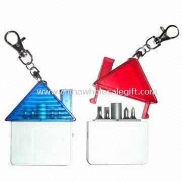 Ferramenta mini Kit/conjunto/bolso chave de fenda com chaveiro
