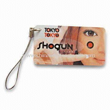 Gantungan kunci ID Card PVC