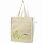 Calico Shopping Bag with Full Color Printing Made of Cotton small picture