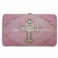 Fashionable Flat Wallet with Jesus Symbol Design on Front small picture