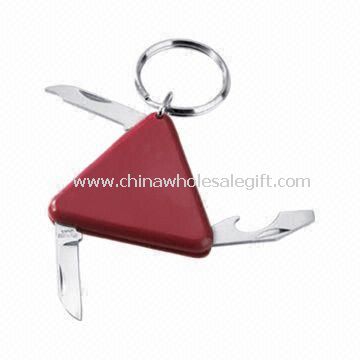 Triangle Shaped Multi-knife with Keyring