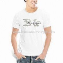 100% Cotton Mens T-shirt with Anti-pilling and Breathable Features images