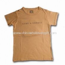T-shirt bambou avec Composition de tissu de Jersey simple images