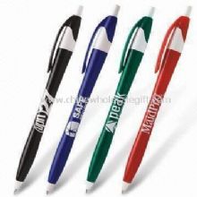 Click Function Ballpoint Pens in Black, Blue, Green and Red images