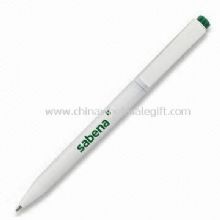 Click Retractable Pen with White Barrel and Black Ink Standard images