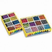 Crayons with Compartmentalized Storage Box images