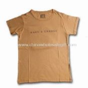 T-shirt bambou avec Composition de tissu de Jersey simple images