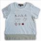 T-shirt de algodão eco-friendly orgânico e confortável bebê small picture